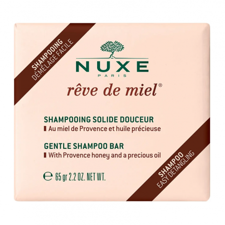 Nuxe Rêve de miel® Shampooing Solide Douceur 65G