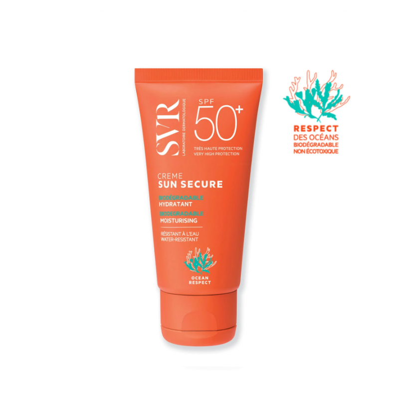 SVR OFFRE SUN SECURE crème biodégradable hydratante SPF50+ | 50 ml