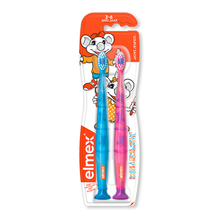 ELMEX Brosse à dents enfant 3-6 ans