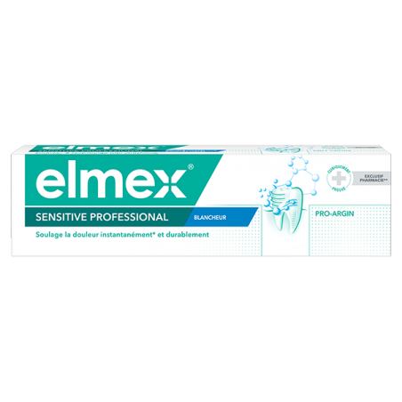 ELMEX dentifrice Sensitive Professionnel Blancheur 75 ml