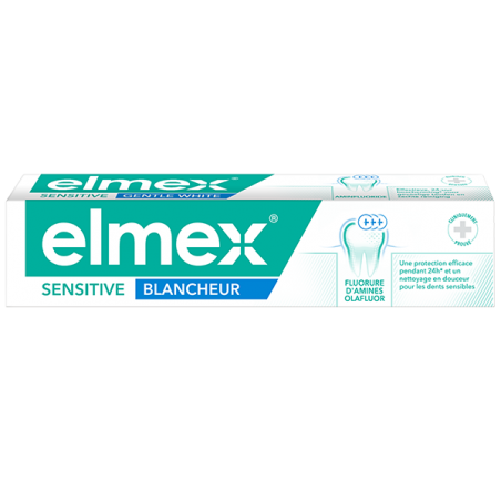 ELMEX dentifrice Sensitive Blancheur 75 ml