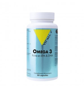 VIT'ALL+ Oméga 3 1000mg | 60 capsules