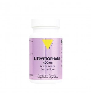 VIT'ALL+ L-Tryptophane 400mg boite 30 gélules végétales