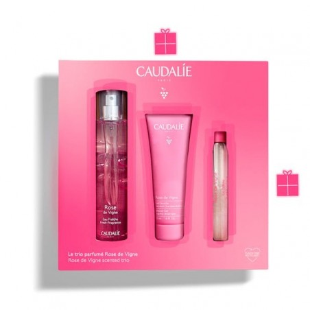 CAUDALIE Coffret Trio Parfumé Rose de Vignes