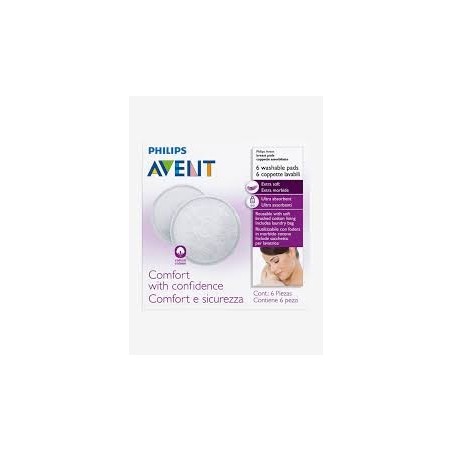 Avent Philips  coussinet lavable boite de 6