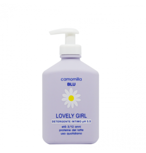 CAMOMILLA BLU LOVELY GIRL bébé nettoyant intime pH 5,5 300 ml