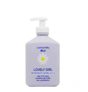 CAMOMILLA BLU LOVELY GIRL bébé nettoyant intime pH 5,5 300 ml