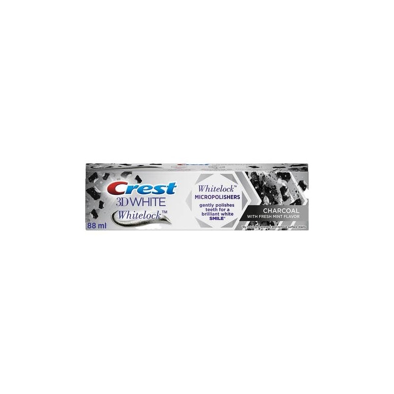 ORAL-B CREST 3D WHITE dentifrice Charcoal 88 ml