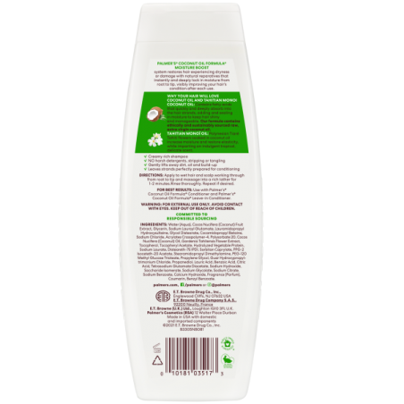 PALMER'S COCONUT OIL shampooing réparateur 400 ml