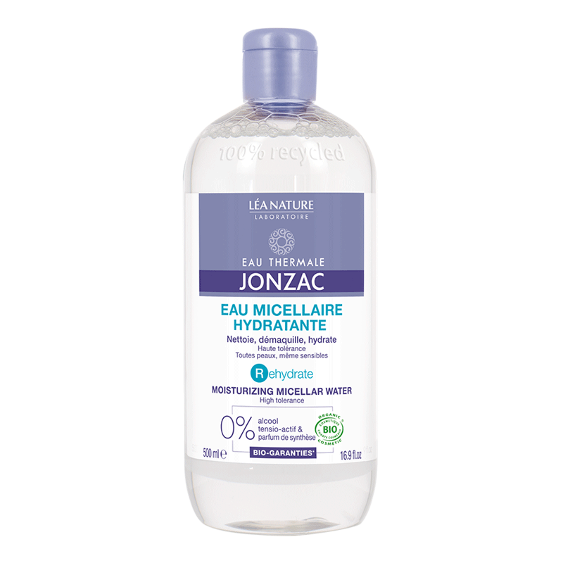 JONZAC REHYDRATE eau micellaire hydratante Bio 500 ml