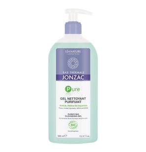 JONZAC PURE gel nettoyant purifiant BIO 400 ml