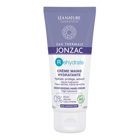 JONZAC REHYDRATE crème mains hydratante BIO 50 ml