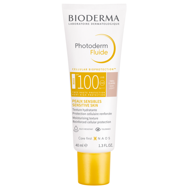 BIODERMA PHOTODERM FLUIDE MAX TRES CLAIRE SPF100 40ML