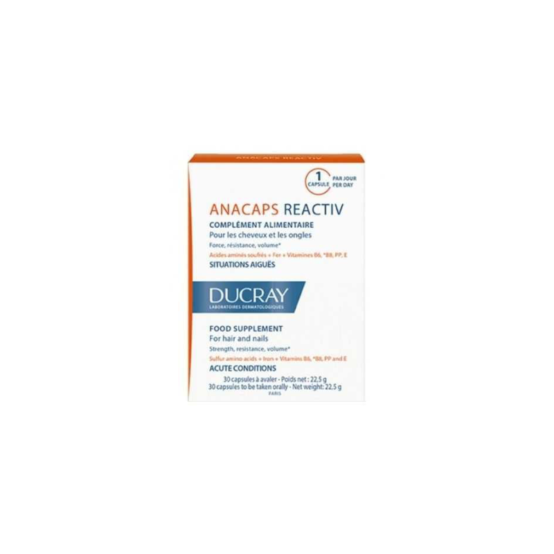 DUCRAY ANACAPS REACTIV | 30 capsules