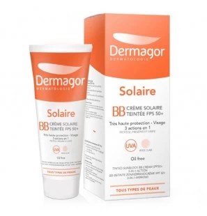 DERMAGOR BB Crème Solaire Teintée SPF50 BEIGE CLAIR 50 ml