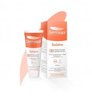 DERMAGOR BB Crème Solaire Teintée SPF50 BEIGE CLAIR 50 ml