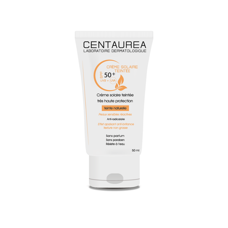 CENTAUREA crème solaire Teintée spf 50+ (50ml)