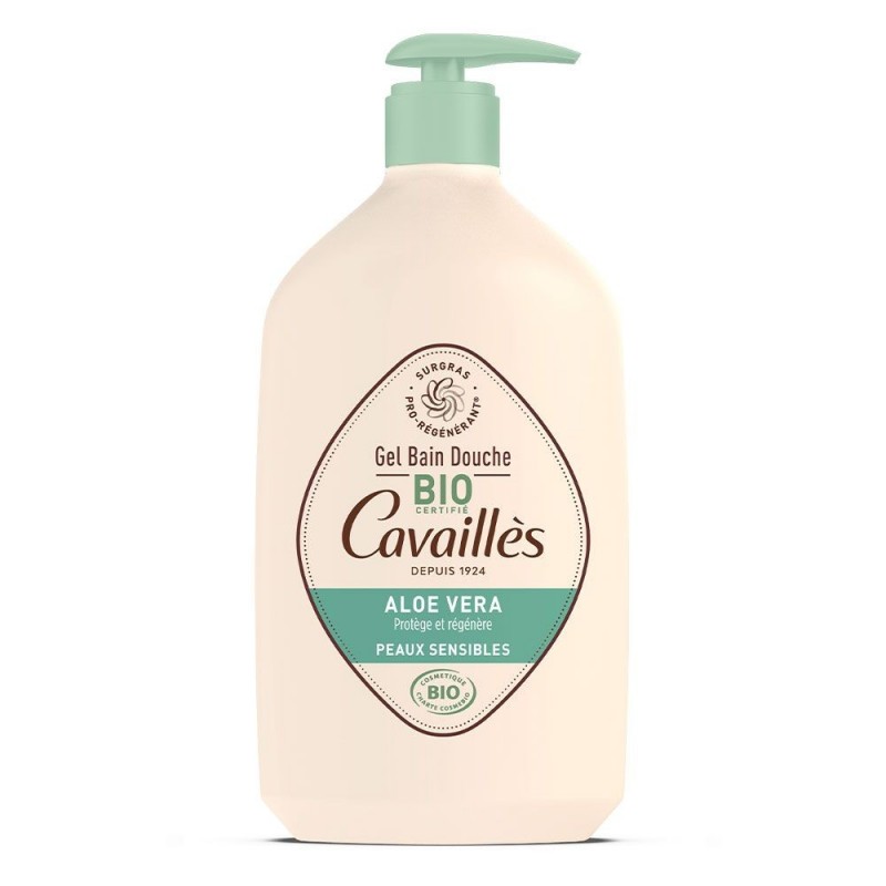 ROGE CAVAILLES ALOE VERA gel bain douche BIO 1L