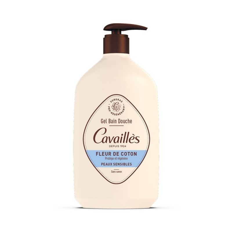 ROGE CAVAILLES FLEUR DE COTON gel bain douche 1L