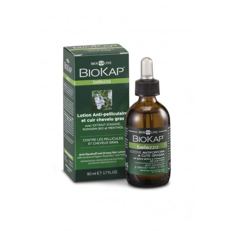 BIOKAP Lotion anti-pelliculaire et cheveux gras | 50 ml