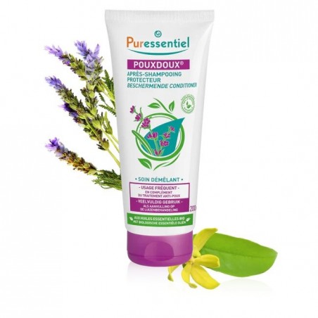 PURESSENTIEL POUXDOUX après shampooing protecteur 200 ml