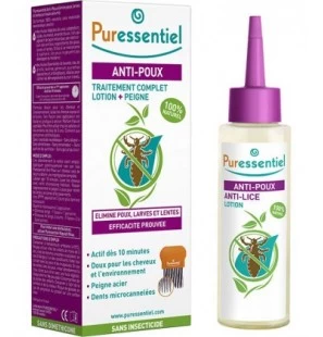 PURESSENTIEL ANTI-POUX lotion 100 ml avec peigne