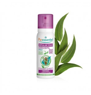 PURESSENTIEL ANTI-POUX répulsif poux spray BIO 75 ml