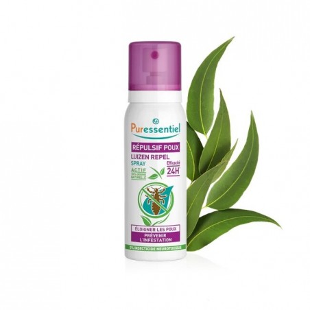 PURESSENTIEL ANTI-POUX répulsif poux spray BIO 75 ml