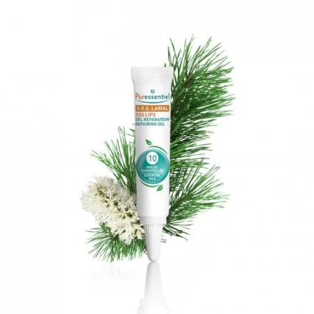 PURESSENTIEL SOS LABIAL gel réparateur 5 ml