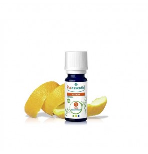 PURESSENTIEL CITRON huile essentielle BIO 10 ml