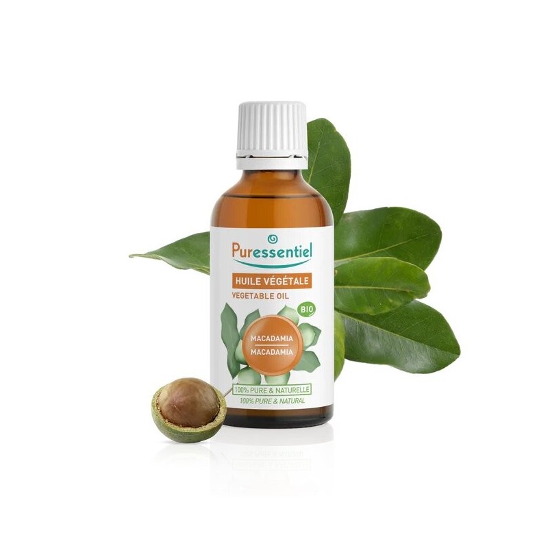 PURESSENTIEL MACADAMIA huile végétale BIO 30 ml PURESSENTIEL MACADAMIA huile végétale BIO 30 ml