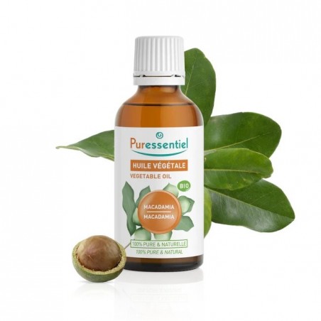 PURESSENTIEL MACADAMIA huile végétale BIO 30 ml