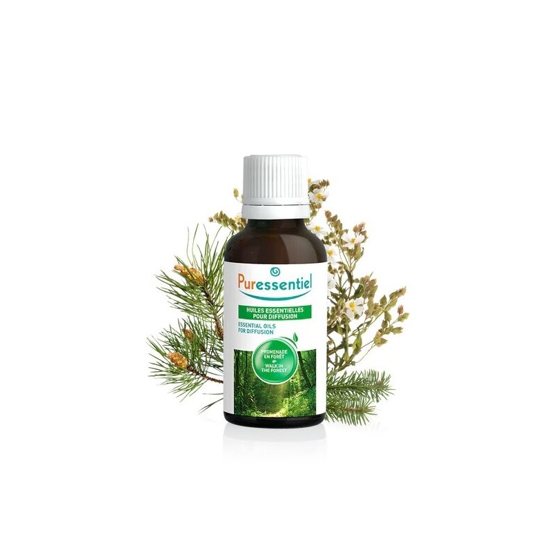 PURESSENTIEL PROMENADE EN FORÊT Diffuse huiles essentielles 30 ml PURESSENTIEL PROMENADE EN FORÊT Diffuse huiles essentielles 30 ml