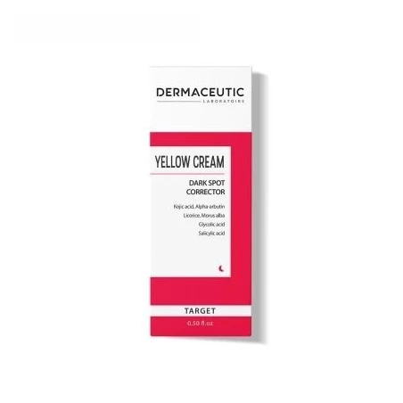 DERMACEUTIC YELLOW CREAM correcteur anti tâches | 15 ml