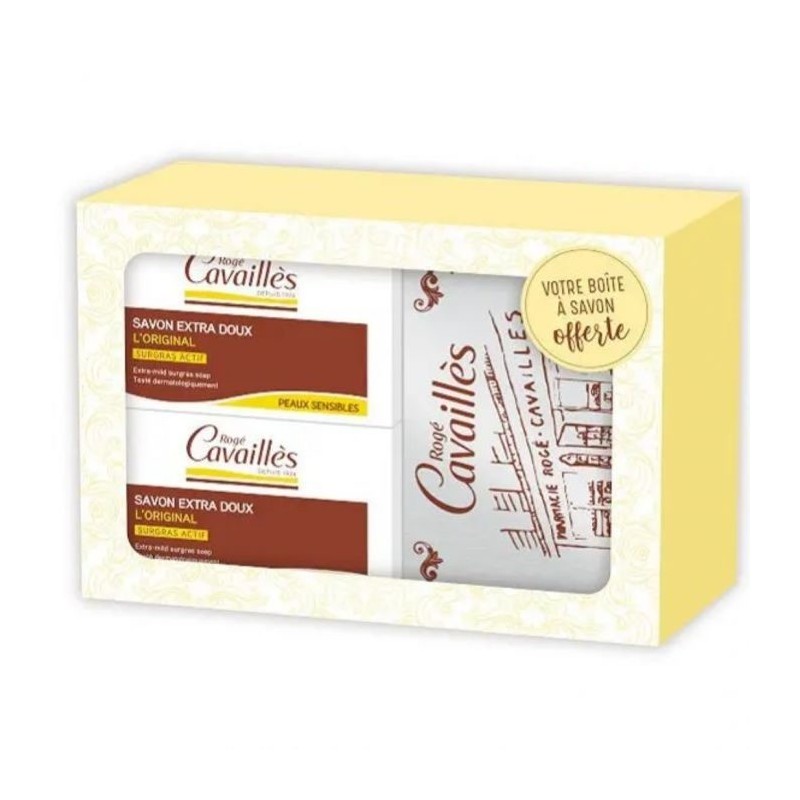 ROGE CAVAILLES PACK L'ORIGINAL savon surgras 250G *2