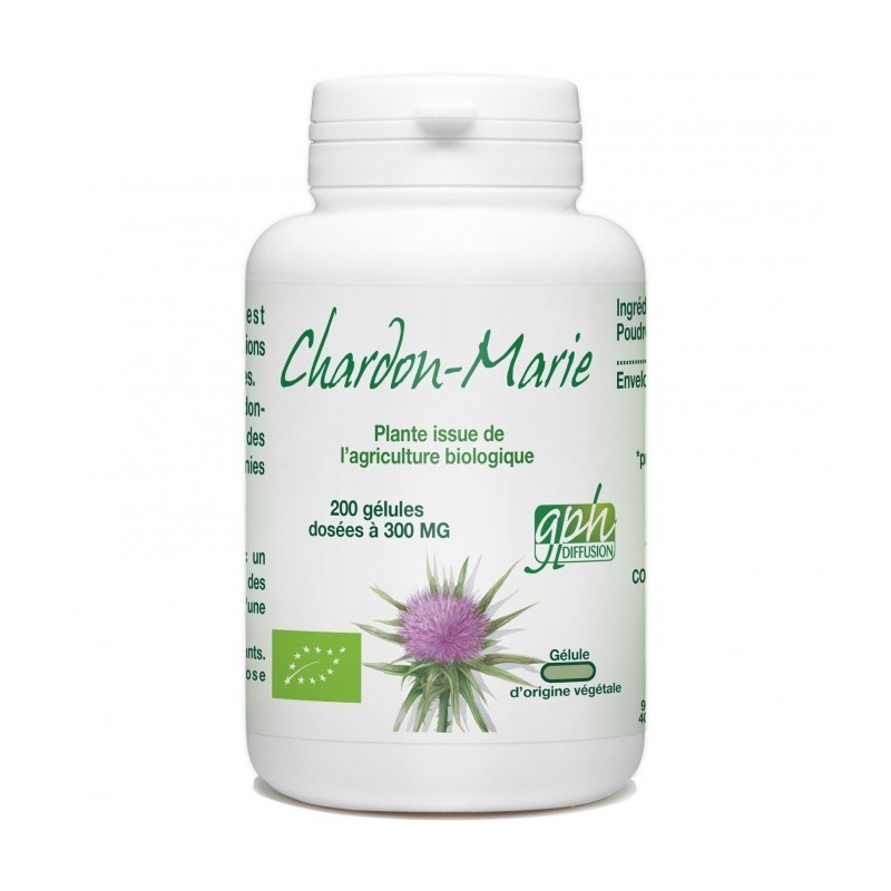 GPH DIFFUSION Chardon Marie 300 mg | 200 gélules