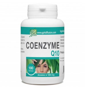 GPH DIFFUSION Coenzyme Q10 100 mg | 180 gélules