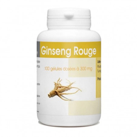 GPH DIFFUSION Ginseng Rouge 300 mg Bio | 100 gélules