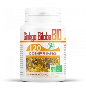 GPH DIFFUSION Gingko Biloba 300 mg Bio | 120 comprimés