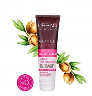 URBAN CARE HUILE-EN-CREME NOURRISSANT ARGAN & KÉRATINE 200ml