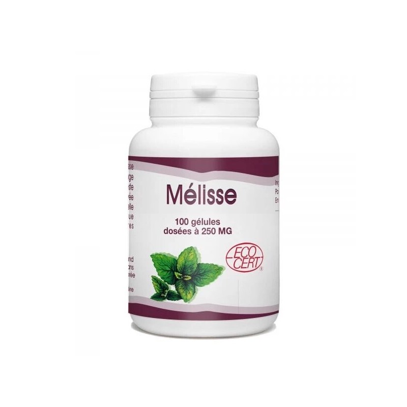 GPH DIFFUSION Mélisse 250 mg | 100 gélules