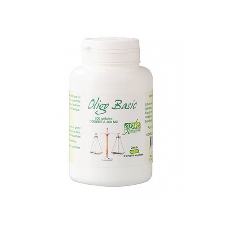 GPH DIFFUSION Oligo-Basic Bio 500 mg | 200 gélules