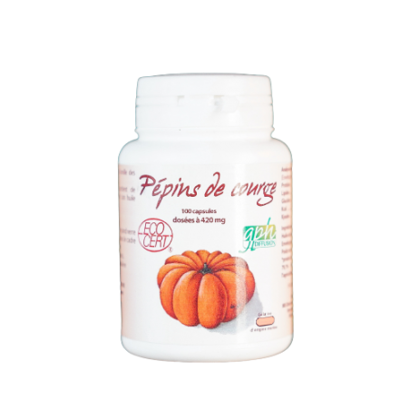 GPH DIFFUSION Pépins de courge 420 mg | 100 capsules