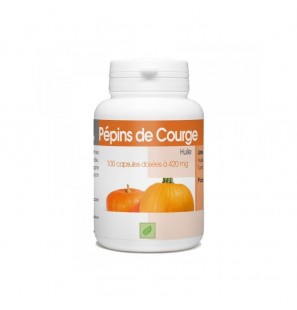 GPH DIFFUSION Pépins de courge 420 mg | 100 capsules