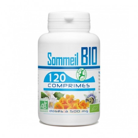 GPH DIFFUSION Sommeil Bio 500 mg | 120 comprimés
