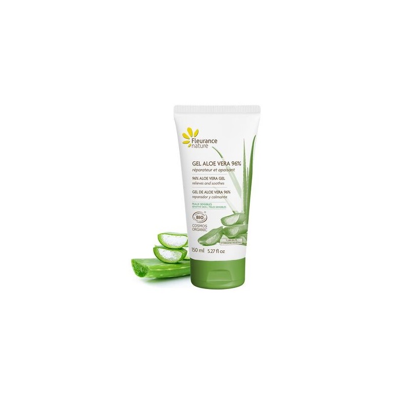 FLEURANCE NATURE gel d'aloé vera Bio 96% | 150 ml