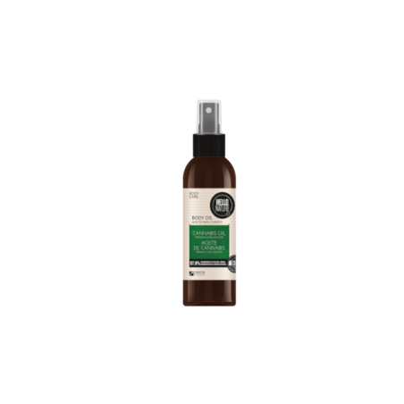 HELLO NATURE Cannabis Oil huile Corps | 130 ml