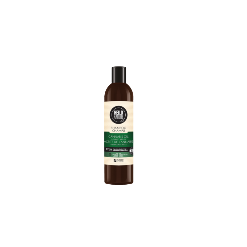 HELLO NATURE Cannabis Oil shampooing | 300 ml