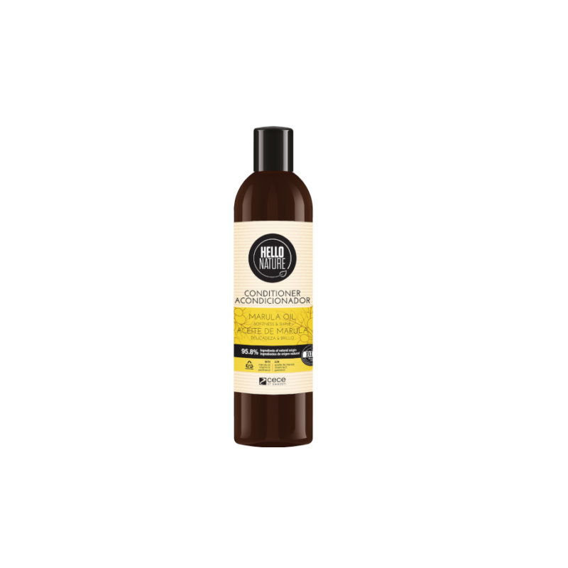 HELLO NATURE Marula Oil après shampooing | 300 ml