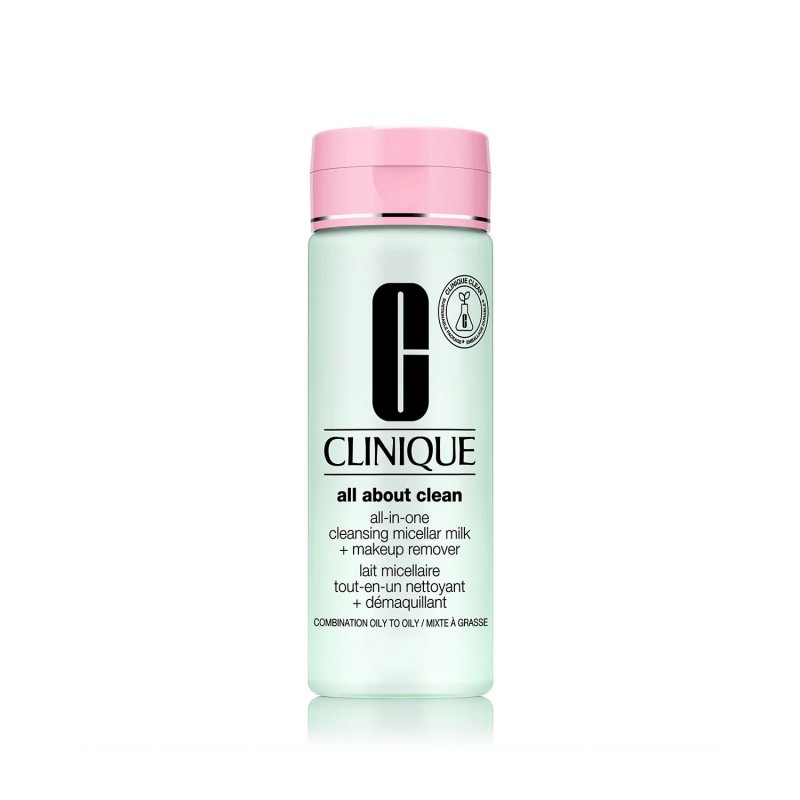 CLINIQUE LAIT MICELLAIRE ALL ABOUT CLEAN PEAU MIXTE A GRASSE 200ML